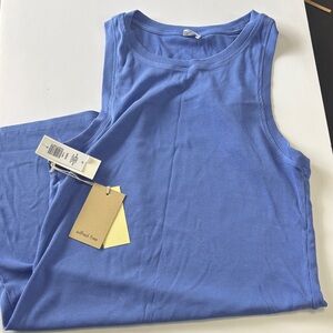 Vibrant Blue Sleeveless Tank dress